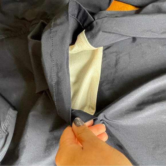 Tracksmith New England Blue Hooded Zip Up Running Jacket - Picture 4 of 10